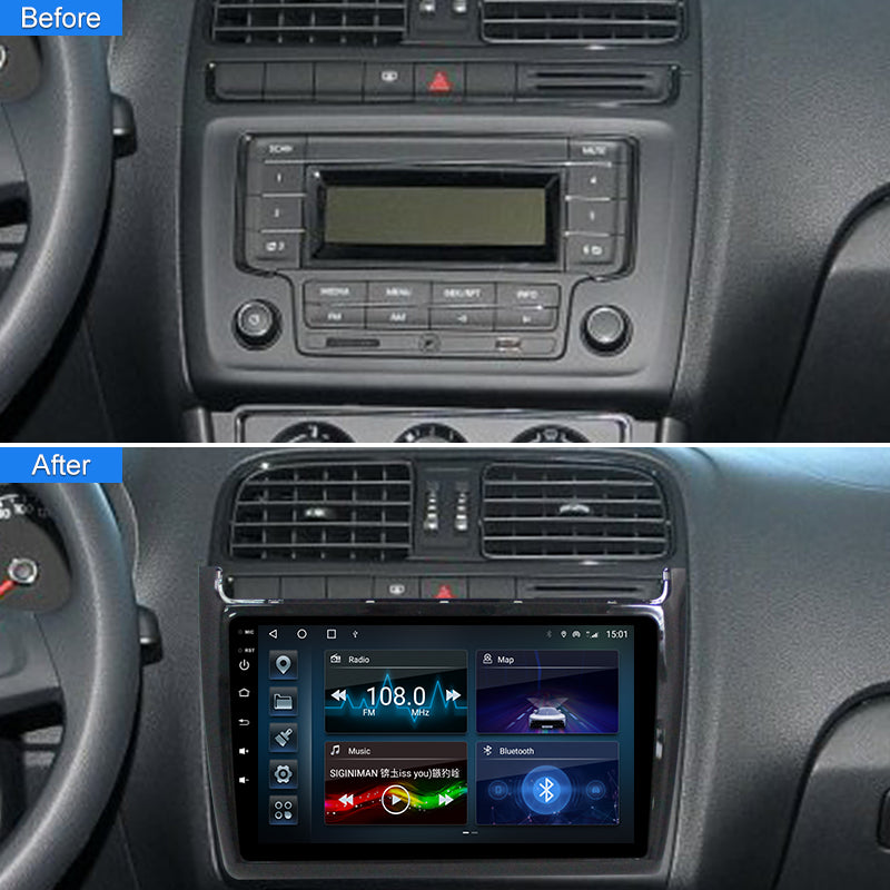 4G Carplay 2din Android 10 Car Radio Multimedia Video Player GPS Navigation For Volkswagen VW Polo 2014 Head Unit