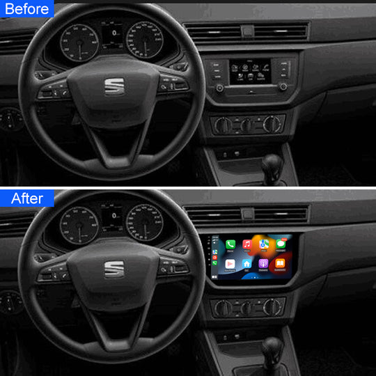 For Seat Ibiza 2017 Car Radio Car Video Players CarPlay Android Auto Stereo Navigation GPS 2Din DVD Head Unit