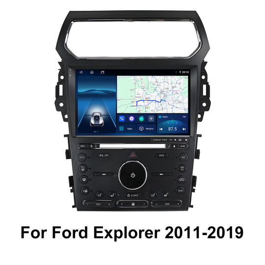 9 Inch Touch Screen for Ford Explorer 2011-2019 Radio, Android Car Stereo with Carplay Android Auto in Dash GPS Navigation Bluetooth WIFI FM Steering Wheel Controls