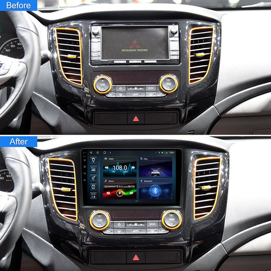 Android Car Radio For Mitsubishi L200 Triton Strakar (Portugal) 2015- AUTO A/C Carplay Navigation Multimedia Player 2 Din DVD Stereo Autoradio