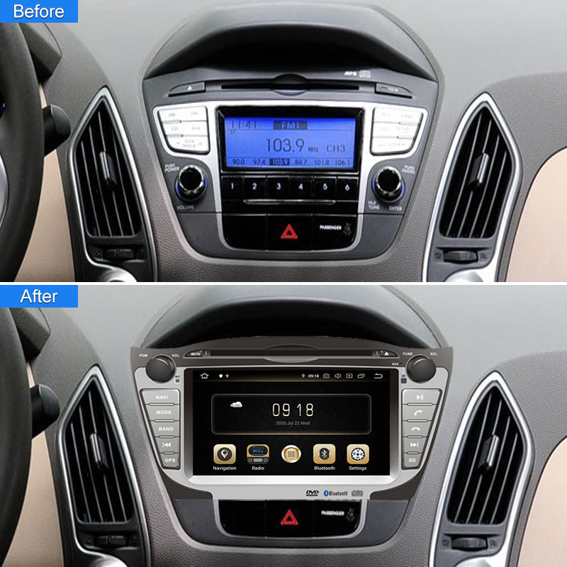 Android Mobil Multimedia Pemutar for HYUNDAI TUCPON IX35/IX 2009-2015 2DIN Radio 4G WiFi Navigation GPS DSP Carplay Head Unit