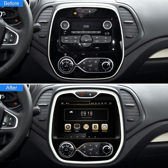 9" Ainavi Car Radio For Renault Captur /CLIO /Samsung QM3 2011-  Auto A/C Wireless Carplay multimedia Android Auto 4G 2Din