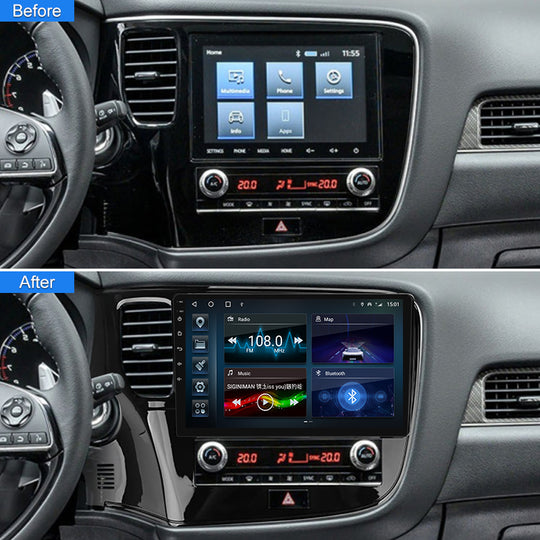 10.1" Android 13 Car Radio For MITSUBISHI OUTLANDER 2020- RHD Carplay Multimedia Player 2 Din GPS Head Unit