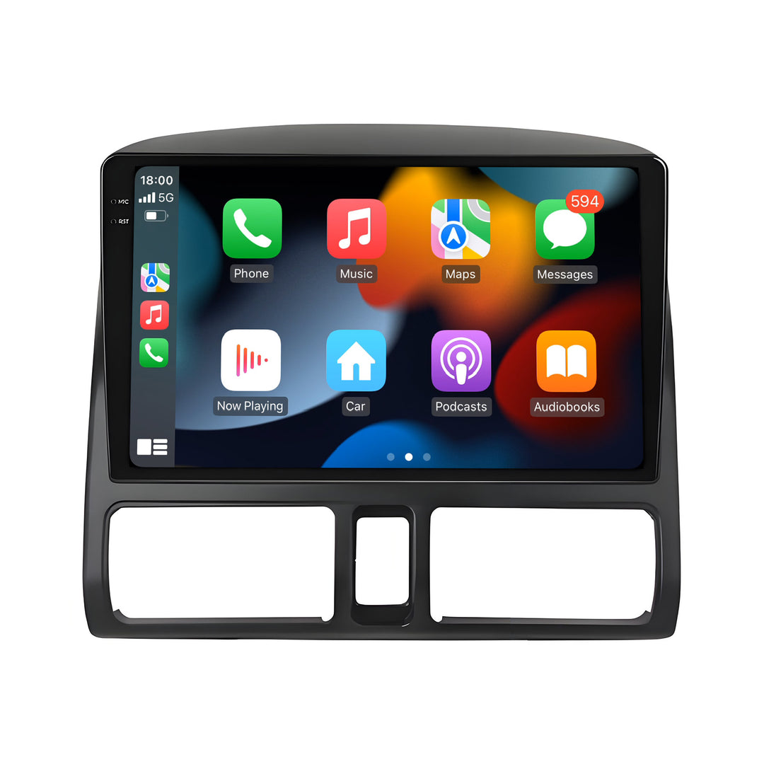 9.5 Inch 2K Touch Screen for Honda CRV 2002-2005 Radio, Android Car Stereo with Carplay Android Auto in Dash GPS Navigation Bluetooth WIFI FM Steering Wheel Controls