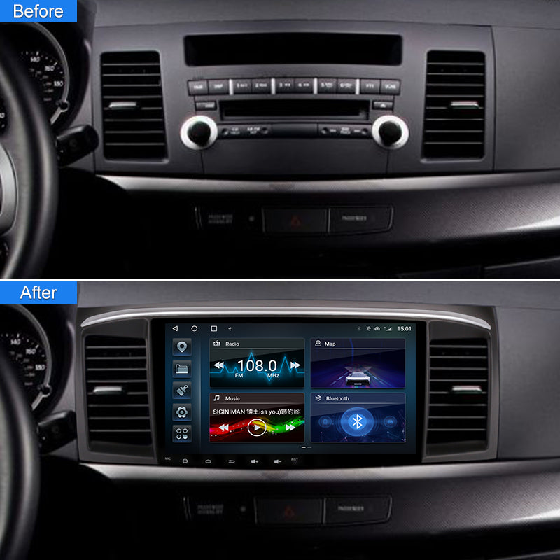 Android 12 Carplay Car Radio for Galant Fortis 2007- Multimedia Video Player 2 Din GPS IPS 4G Stereo DVD