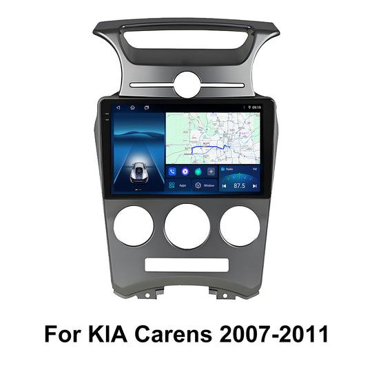 9 Inch Touch Screen for KIA Carens 2007-2011 Radio, Android Car Stereo with Carplay Android Auto in Dash GPS Navigation Bluetooth WIFI FM Steering Wheel Controls