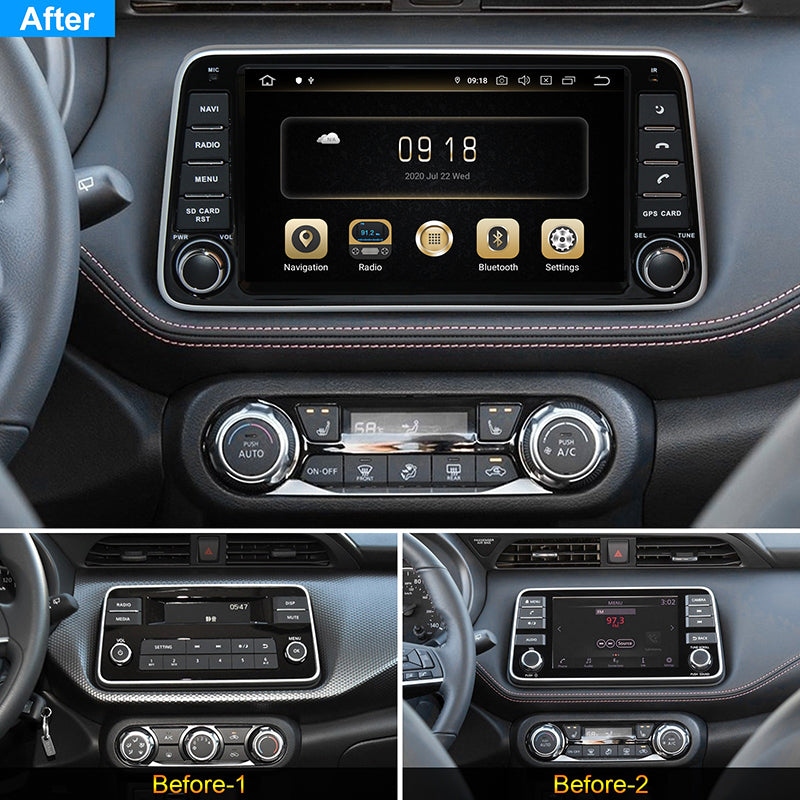 8 Inch Android Car Multimedia Radio Stereo Player For NISSAN Kicks 2014- /Micra 2017- Autoradio Carplay Screen Multimedia Auto