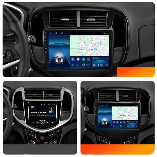 10 Inch Touch Screen for Chevrolet Aveo 3 2016 -2021 Radio, Android Car Stereo with Carplay Android Auto in Dash GPS Navigation Bluetooth WIFI FM Steering Wheel Controls