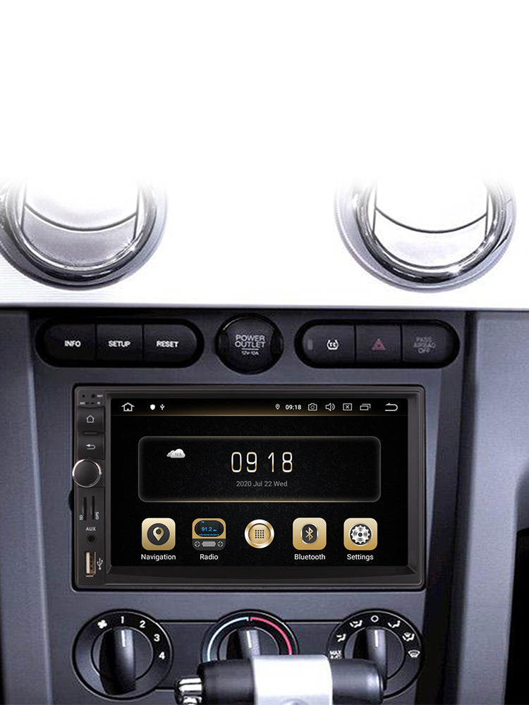 Universal 7 Inch 2 Din Android Car Multimedia Player Touch Screen In-Dash GPS Navigation Autoradio Carplay BLT/WiFi/DSP Headunit