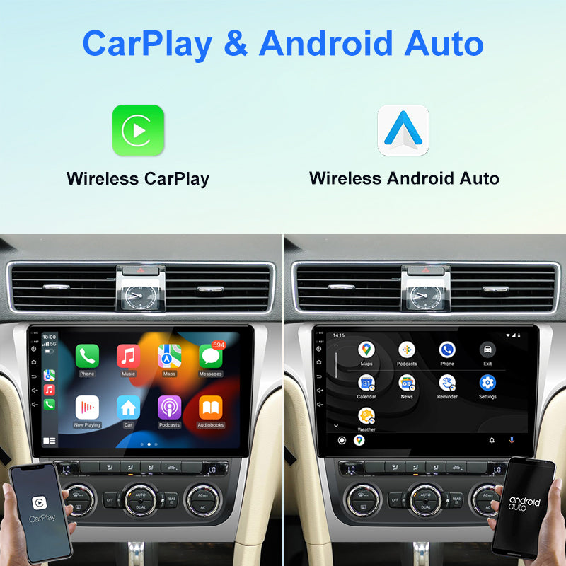 10.1" For VW B7 2010-2015 Car Radio Carplay  Multimedia Android 13 Auto Qualcomm GPS Stereo Video Player 2din
