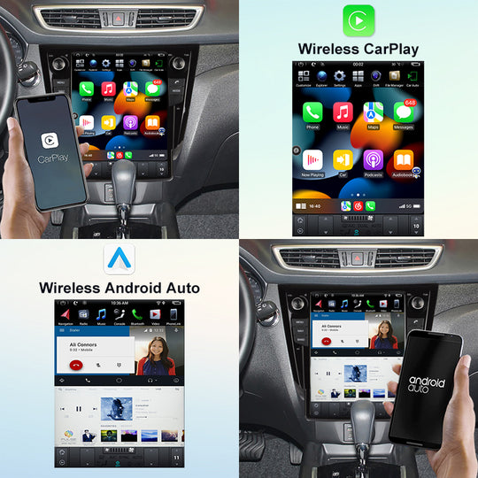 KSPIV 12.1 Inch Android Car Multimedia Video Player For NISSAN X-TRAIL/Qashqai 2013- Support Split Screen Auto Wireless Carplay WIFI