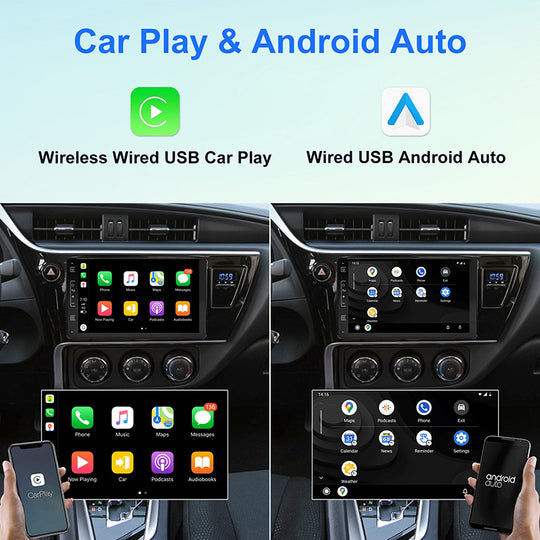 Android Car DVD Player For TOYOTA Alphard Fortuner INNOVA COROLLA COROLLA AURIS 2015- GPS WIFI Stereo Radio