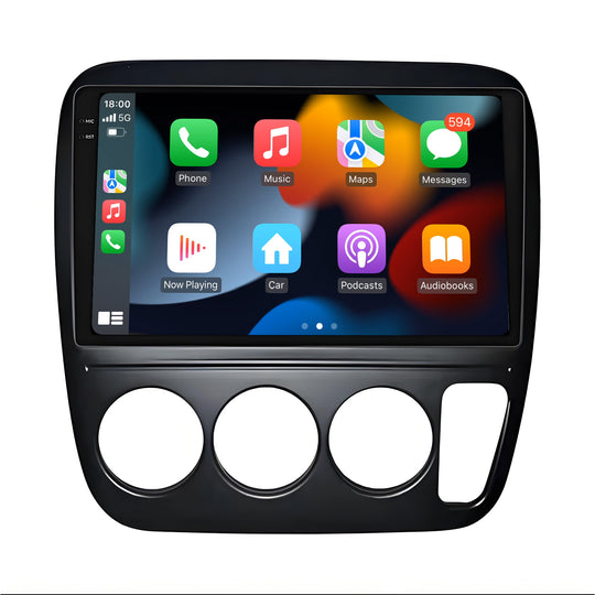 9.5 Inch 2K Touch Screen for Honda CR-V 1997 1998 2000 2001 Radio, Android Car Stereo with Carplay Android Auto in Dash GPS Navigation Bluetooth WIFI FM Steering Wheel Controls