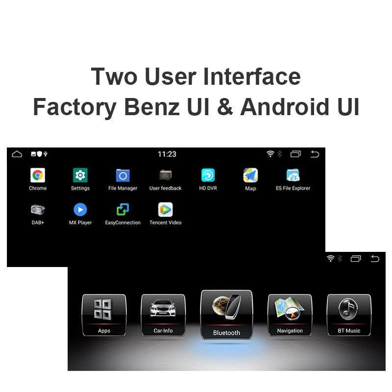 Android10 Car GPS Navigation Radio Multimedia Player for Mercedes-Benz C Class 2014-/W205 NTG 5.0 Stereo With Bluetooth/Wifi/DSP