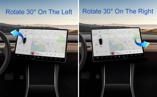 KSPIV Screen Swivel Tilt Mount for Tesla Model 3 Model Y Four Direction Screen Rotating Holder Bracket tesla accessories