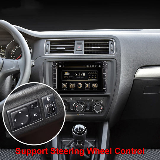 Android 10 2 Din Car Stereo for VW/Volkswagen/Golf/Polo/Tiguan/Passat/b7/b6/SEAT/leon/Skoda/Octavia Radio Multimedia Player USB