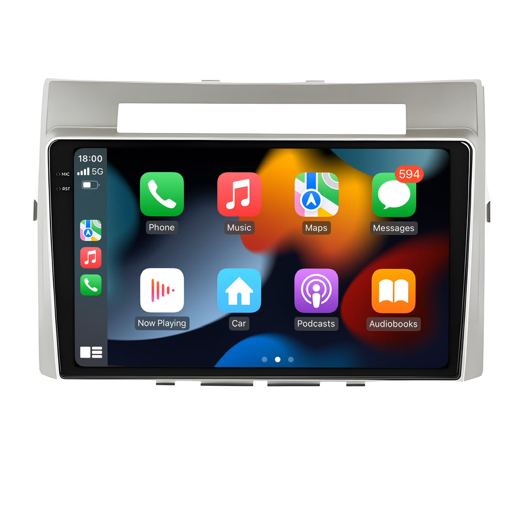 9.5 Inch 2K Touch Screen for Toyota Verso 2004-2009 Radio, Android Car Stereo with Carplay Android Auto in Dash GPS Navigation Bluetooth WIFI FM Steering Wheel Controls