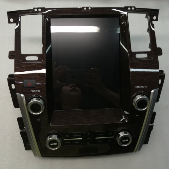 KSPIV Android Tesla Style Screen Car Multimedia Player For NISSAN PATROL 2010- Auto A/C /Infiniti QX80 2013- Support bose amplifier and 360 camera