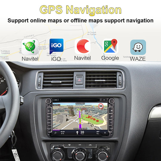 Android 10 2 Din Car Stereo for VW/Volkswagen/Golf/Polo/Tiguan/Passat/b7/b6/SEAT/leon/Skoda/Octavia Radio Multimedia Player USB