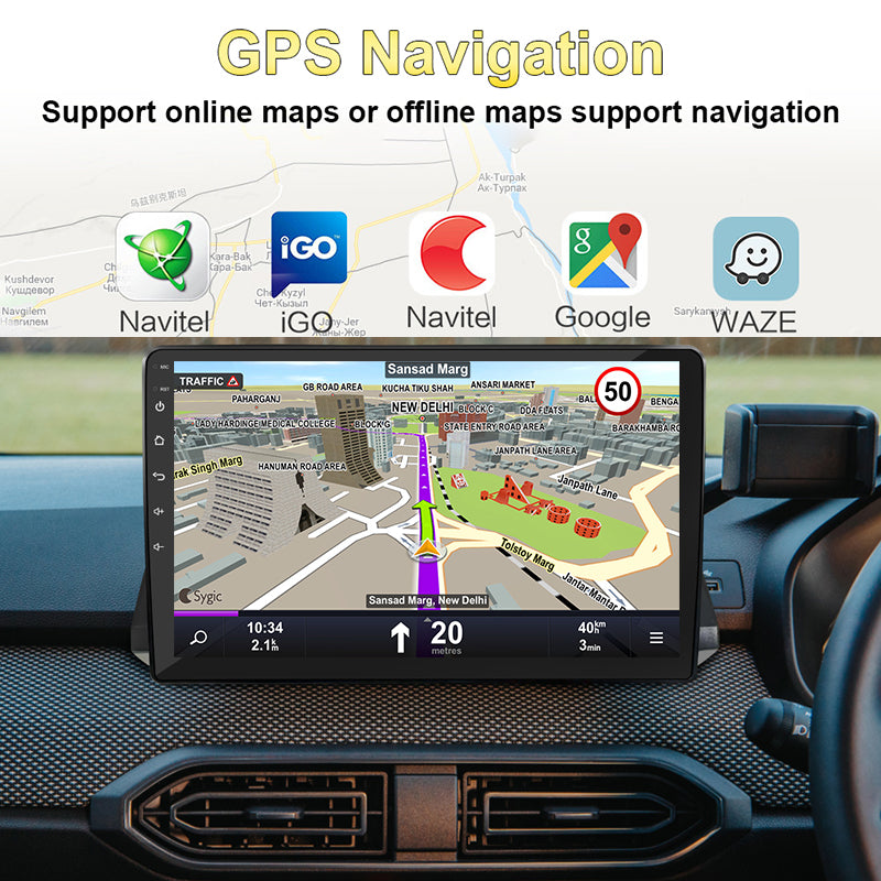 Car Radio For Renault Taliant Sandero Dacia Logan Stepway 2021- 2Din Car Stereo GPS Navigation Player Multimedia Android Auto Carplay