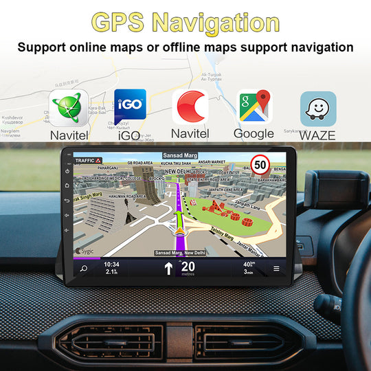 Car Radio For Renault Taliant Sandero Dacia Logan Stepway 2021- 2Din Car Stereo GPS Navigation Player Multimedia Android Auto Carplay
