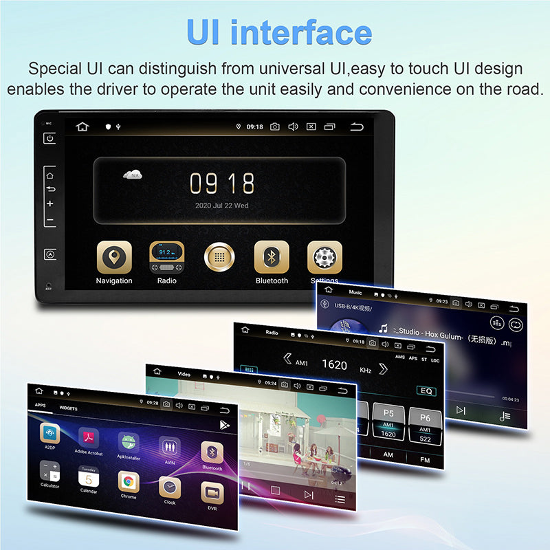Android Car DVD Player For TOYOTA Alphard Fortuner INNOVA COROLLA COROLLA AURIS 2015- GPS WIFI Stereo Radio