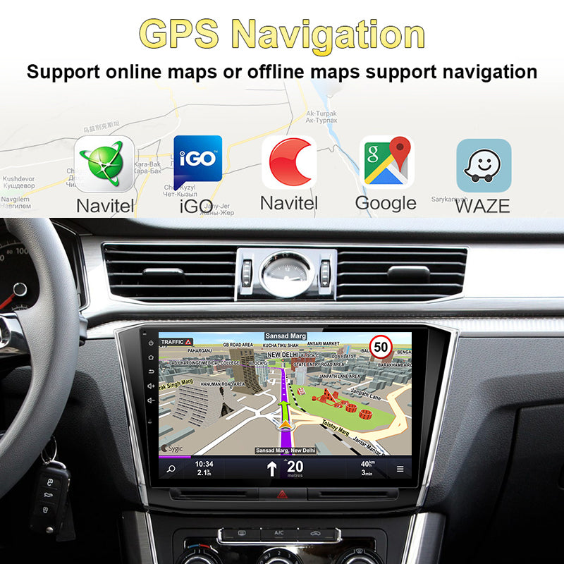 2 Din Android Car Stereo Radio For V VW PASSAT 2015- for China Multimedia Video Player Navigation GPS Carplay No DVD Warranty:1 Year