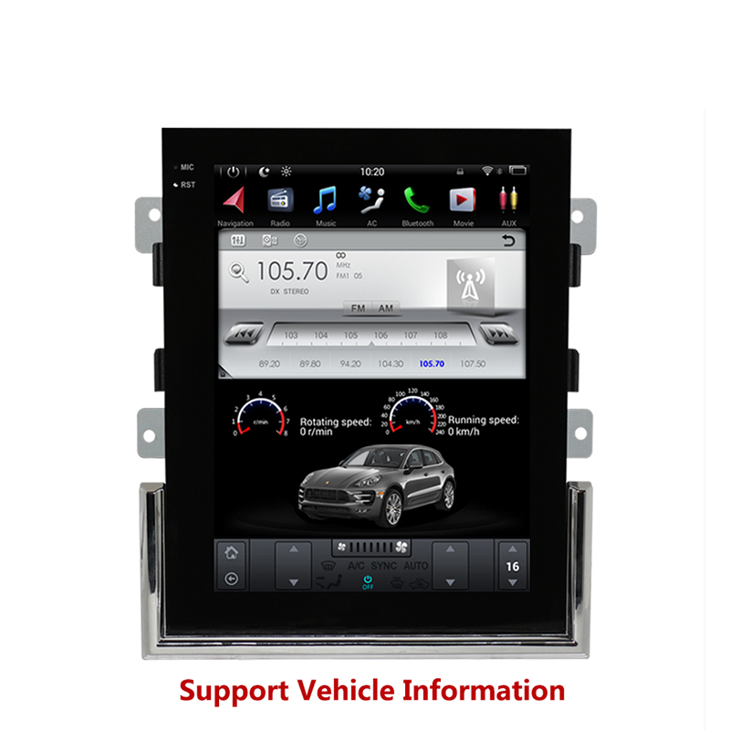 KSPIV 10.4'' Android Tesla Style Screen Car Radio Multimedia Player for Porsche MACAN 2017-2023 GPS Navigation Auto Stereo DVD Head Unit Carplay