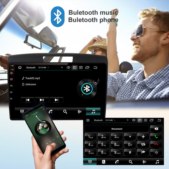 9 Inch Car Stereo For Honda CRV 2012-2015 Android Car Radio with Carplay Android Auto Multimedia Video Navigation Free HD Rear Camera