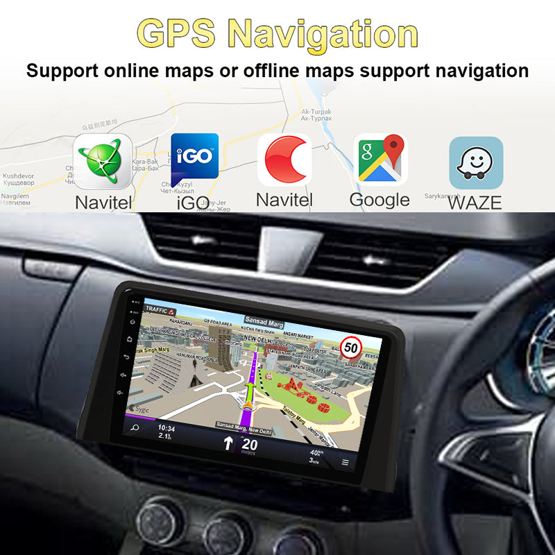 9" For Renault triber 2019-Android 12 Auto Car Radio Stereo Autoradio 2din Multimedia Video Player Navigation GPS