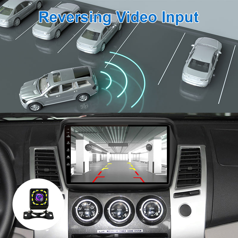 2 Din Android  Car Radio For MITSUBISHI PAJERO SPORT Montero Nativa Sport Pajero Dakar 2008- Multimedia Player Carplay Stereo DVD GPS