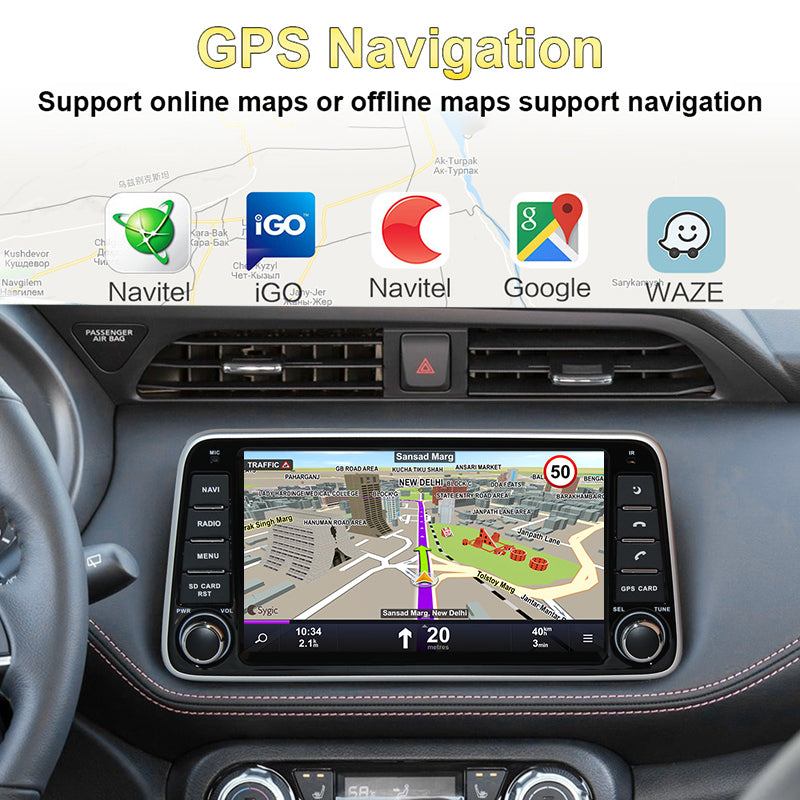 8 Inch Android Car Multimedia Radio Stereo Player For NISSAN Kicks 2014- /Micra 2017- Autoradio Carplay Screen Multimedia Auto