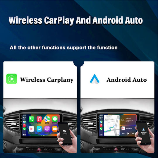 9 Inch Touch Screen for for Hyundai Ioniq AE 2016 - 2023 Radio, Android Car Stereo with Carplay Android Auto in Dash GPS Navigation Bluetooth WIFI FM Steering Wheel Controls