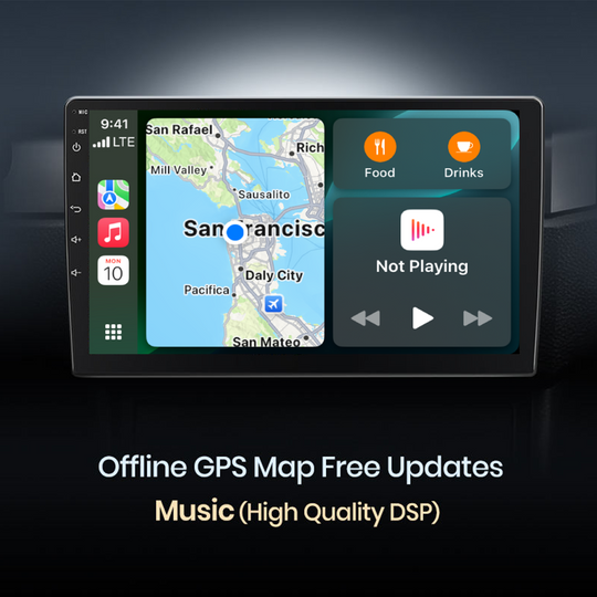 10 Inch GPS Navigation WIFI FM RDS BT Head Unit Android Multimedia Carplay Touch Screen Car Radio Player for Honda CRV 2012~2016