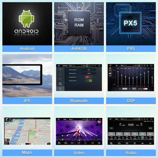 10.1 inch Car Radio Video Multimedia Player for Renault Duster /Dacia Duster 2018- Android 13 GPS Navigation Carplay 360 Camera RDS