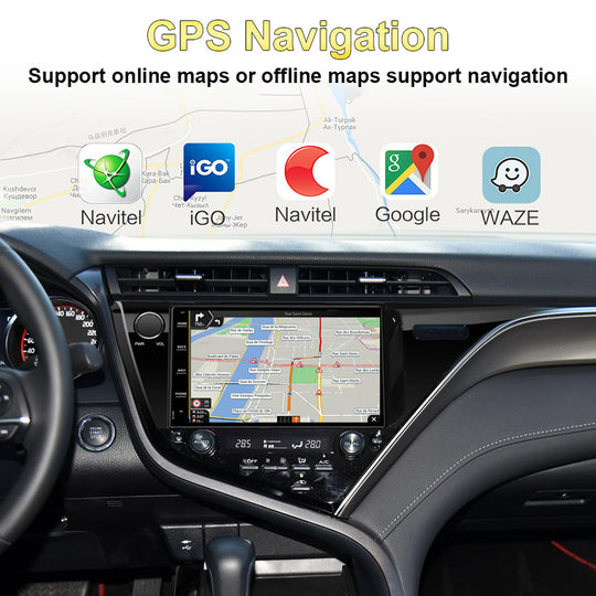Android 10" Car Multimedia Video Player For Toyota Camry 8 XV 70 2017-2020 Middle Level 2din 64G Bluetooth GPS Navigation Stereo