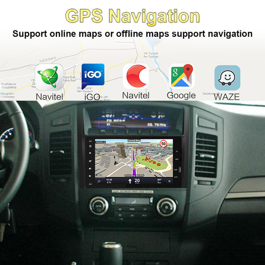 DSP For MITSUBISHI PAJERO V97 2006-/Montero Android Auto Navigation Multimedia Player Stereo Car Radio Autoradio Carplay