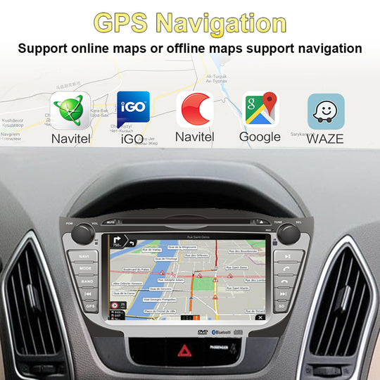 Android Mobil Multimedia Pemutar for HYUNDAI TUCPON IX35/IX 2009-2015 2DIN Radio 4G WiFi Navigation GPS DSP Carplay Head Unit