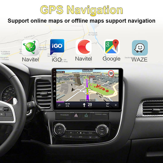 Android 13 Car Radio For MITSUBISHI OUTLANDER 2014- Carplay Multimedia Player 2 Din GPS DVD Head Unit WIFI