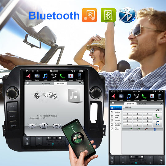 KSPIV Android 10.4 Inch Tesla Vertical Screen Car Stereo For KIA SPORTAGE 2010- Carplay Android Auto GPS Navigation Head Unit Multimedia Player