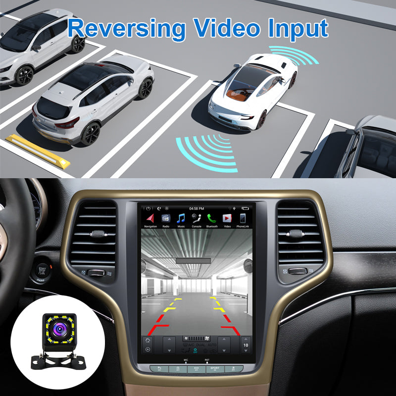 KSPIV | 10.4 Inch | JEEP Grand Cherokee 2014-2019 | Android 13 | Car Stereo Radio