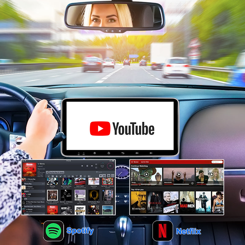 10.36 Inch Android 13.0 Touch Screen Universal Car Multimedia Player 2Din Autoradio 4G DSP Wireless Carplay Auto Stereo Headunit