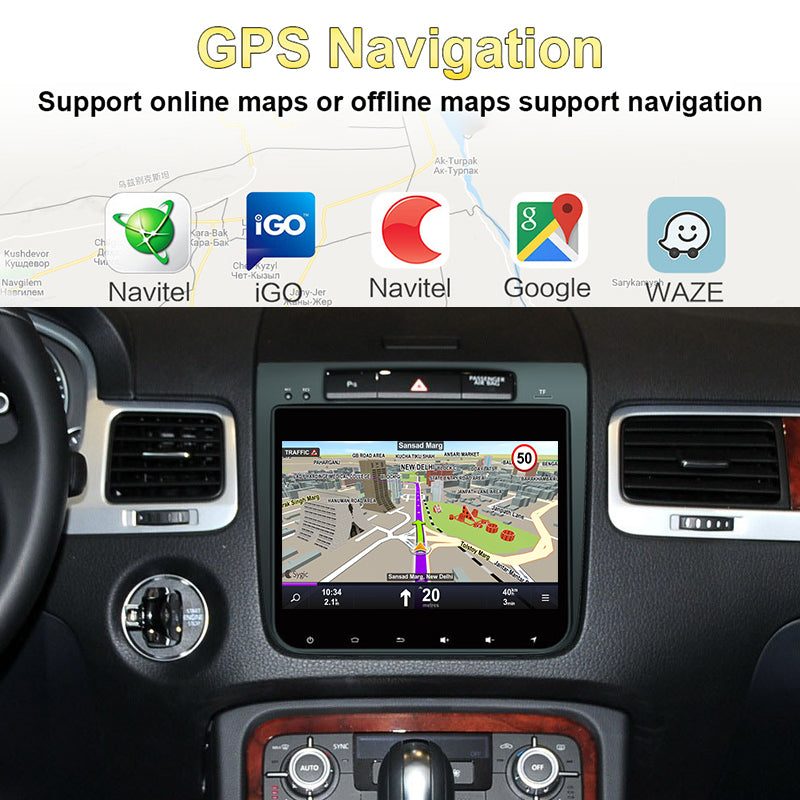 8.4" Android GPS Car Radio Multimedia For VW TOUAREG 2010-2015 CarPlay AUTO Navi Player Audio DSP 4G USB