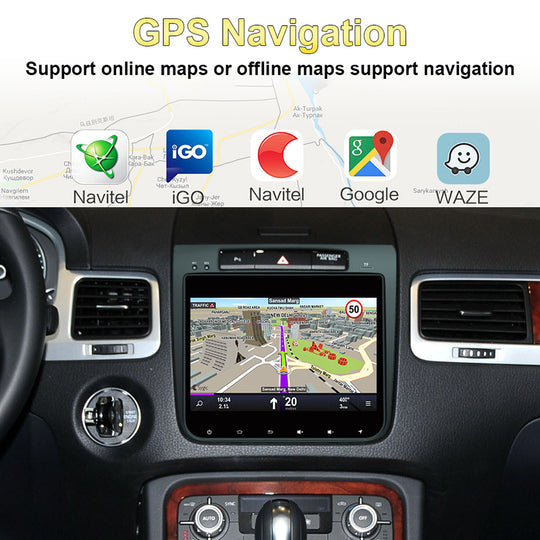 8.4" Android GPS Car Radio Multimedia For VW TOUAREG 2010-2015 CarPlay AUTO Navi Player Audio DSP 4G USB