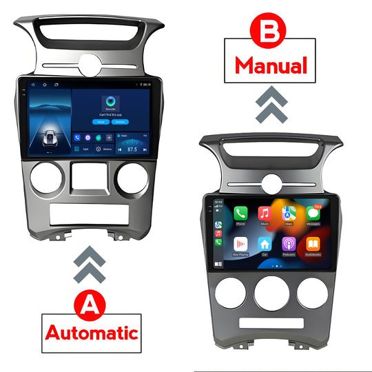 9 Inch Touch Screen for KIA Carens 2007-2011 Radio, Android Car Stereo with Carplay Android Auto in Dash GPS Navigation Bluetooth WIFI FM Steering Wheel Controls