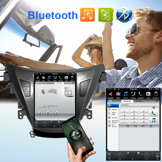 KSPIV Android 10.4 Inch Car Multimedia Stereo For HYUNDAI ELANTRA / MD 2011- Head Unit with Bluetooth, WIFI, Mirror Link