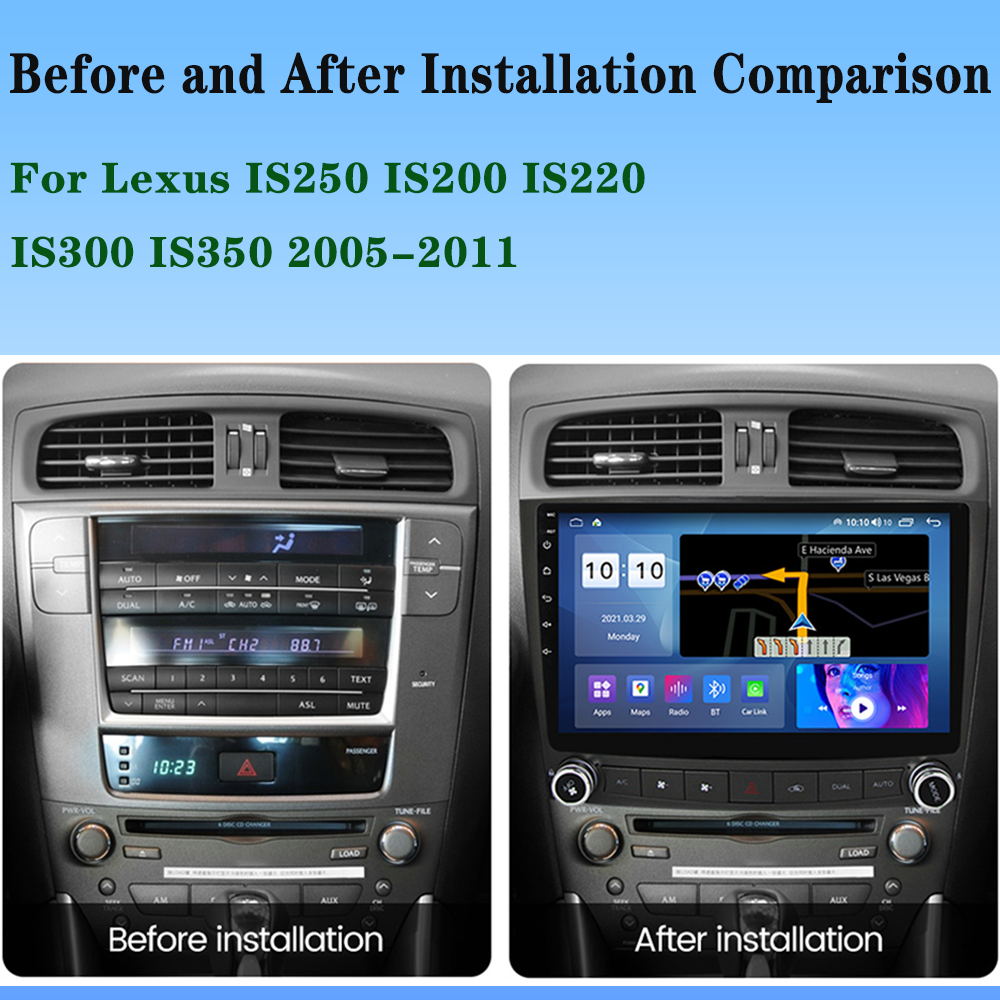 for Lexus IS250 IS200 IS220 IS300 IS350 2005-2011