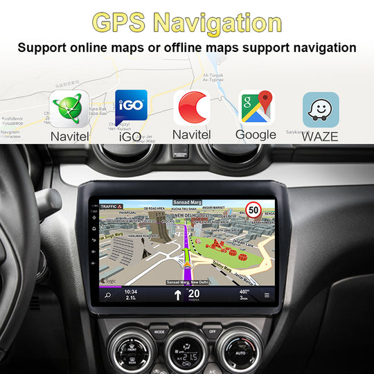 Android 13 For SUZUKI SWIFT 2017- Car Radio Stereo Multimedia Navigation GPS Video Player DSP QLED Wireless Carplay 4G