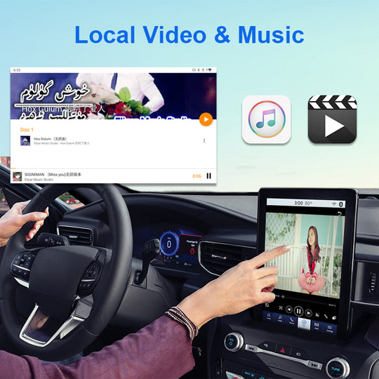 KSPIV Android Multimedia Video Magic Box AI Box with Netflix YouTube Disney Android Auto Wireless Adapter for Factory Wired CarPlay