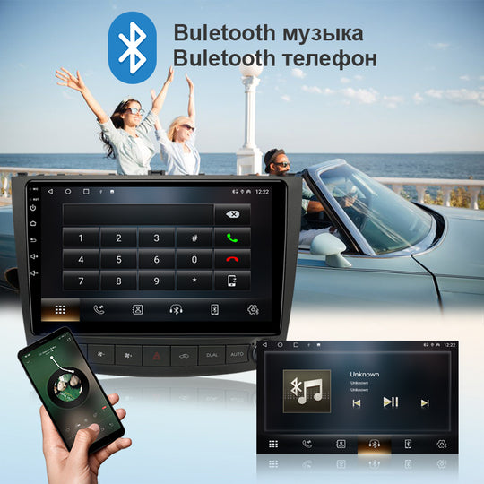 Android Car Stereo for Lexus IS 2005-2015 Carplay Radio GPS Navi Multimedia Wifi 10 Inch Touch Screen Headunit